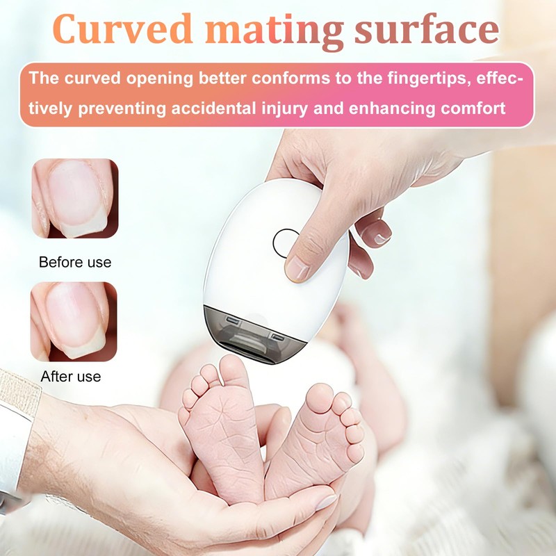 Electric Nail Grinder, 2 Pieces Electric Nail Clippers