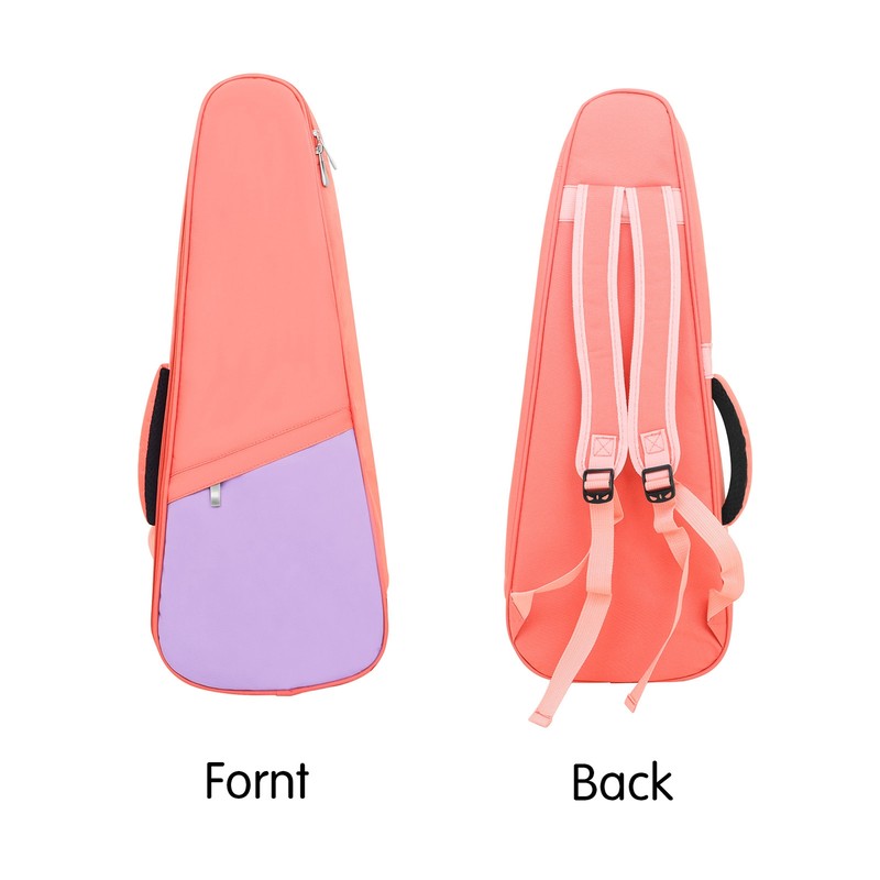 23-inch Ukelele Ukulele Uke Bag Backpack Case Simple Style Cotton