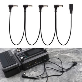 LALOCAPEYO9V DC Daisy Chain 3 4 5 -Plug Power Cable Splits Your 1-Way Power Supply into 3 4 5 Ways. Definitely a Must-Have for Your Pedal Board (1 to 4 Way)