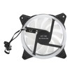 3Pcs Computer Chassis Cooling Fan Mute 6‑Pin Dual RGB Lights