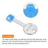 sourcing map 12pcs Port Blocker Locking RJ45 Port/Dust PC Blocker
