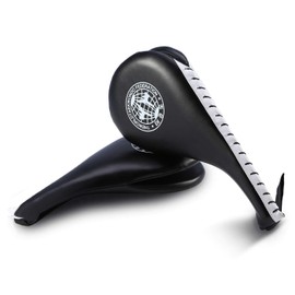 Estink Taekwondo Kick Pads, 1 Pair Professional TKD Kicking Targets Training Karate Boxing Practice Pad for Children and Adults (Black)