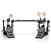 Ktaxon Double Bass Drum Pedals, Double Chain Drum Step on