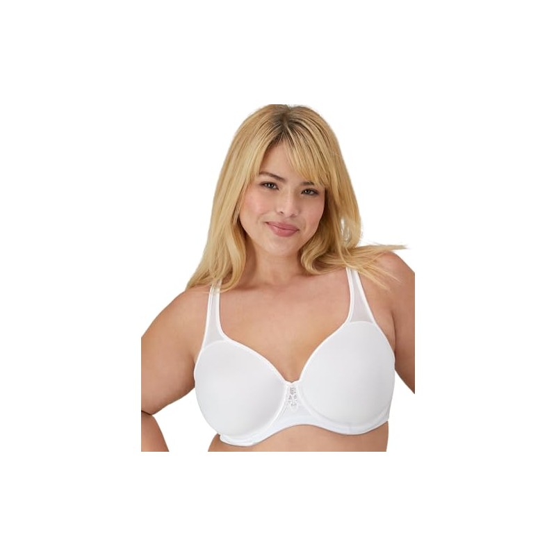 Wonderbra Plus Support Underwire Full Coverage Bra, White, 40C US