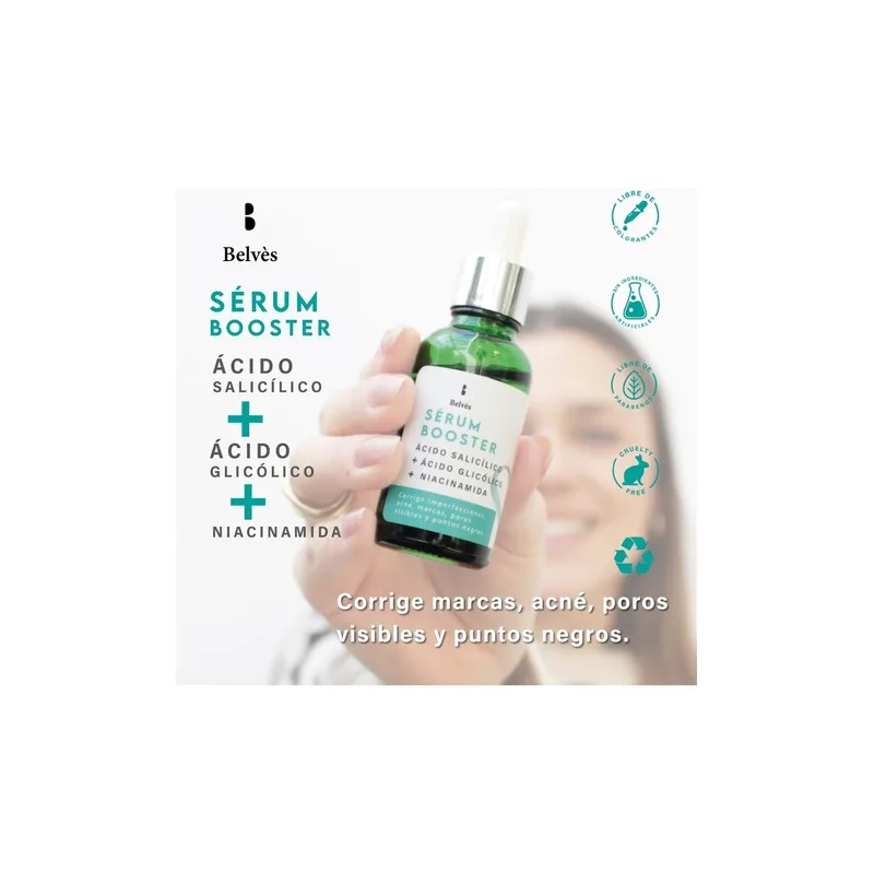 3 Pack Belves Serum Faciales Acido Hialuronico Gilcolico Tipo De