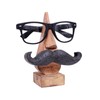The Indian Arts Repose lunettes standard avec moustache noire en