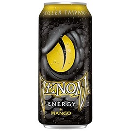 Venom Energy Drink Killer Taipan, 16 Ounce (16 Cans)