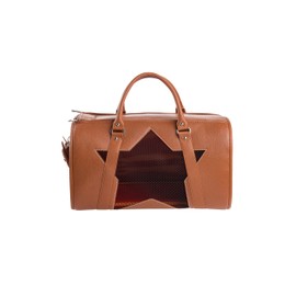 TouristPet Pet Carrier Dog Cat Puppies Carrier Pet TSA Airline Approved Luxury Faux Leather Carrier Breathable Gift Box Collapsible Travel