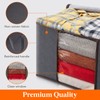 Lifewit 6 Pack Clothes Storage Bags, Foldable Storage Box Moving