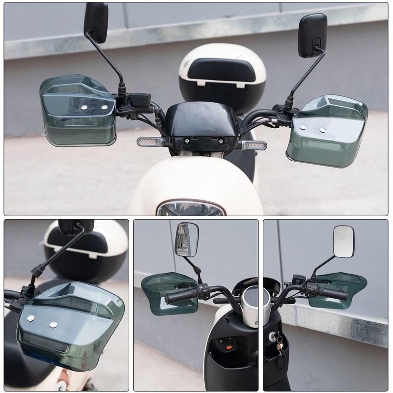 Chaseyuan Knuckle Guard for Motorcycles, Universal Knuckle Visor, Hand Guard,