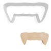 Vampire Fangs Cookie Cutter - 3 Sizes