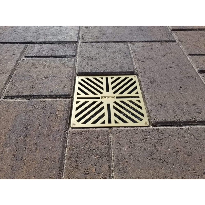 USA Made - Sinnov - 6" x 6" Premium Brass