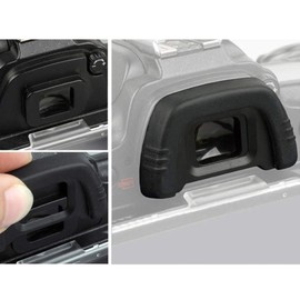 Fotover Eyecup Eyepiece Viewfinder for Nikon D7000 D750 D610 D600 D300 D200 D100 D90 D80 D70 D70s Cameras Replaces Nikon DK-21 Eyecup(2 Pcs)