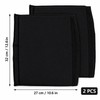 2-Piece Lambswool Armrest Cushion Covers for Office Chairs, Wheelchairs and