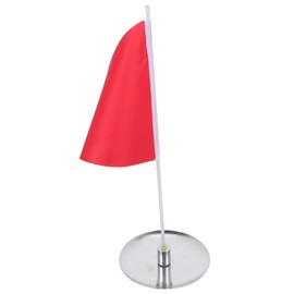 Gatuida 1 Set Golf Practice Flag Golf Hole Cup Tray Flag for Backyard Training Putting Accuracy Lightweight Compact Easy to Store