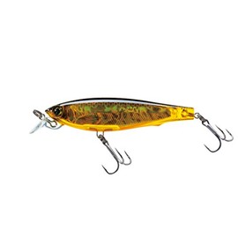 Yo-Zuri F1135 HGBL 3DS Minnow Suspending Lure, 2-3/4-Inch, Holographic Gold Black