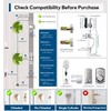 TEEHO TK001H Keyless Entry Door Lock with Handle Set, Electronic