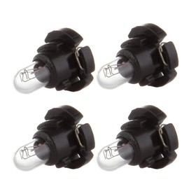 cciyu 4 Pack Warm White T4/T4.2 Neo Wedge Halogen Bulbs Replacement fit for Dash A/C Light 12V