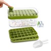 Ice Cube Tray,Food-Grade Ice Cube Moulds with Lid,Release All Ice