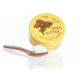 fair shea - Shea Butter unraffiniert 100% pur fair gehandelt (150g Dose)