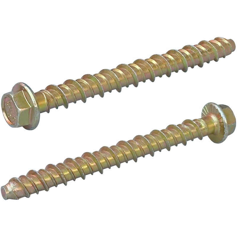 8 PCS M8*100mm Self Tapping Screws Anchors for Concrete