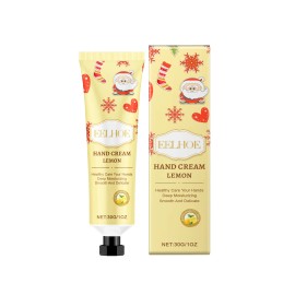 EELHOE Moisturizing Hand Cream with Lemon & Rose Fragrance Basic Packaging for Autumn/Winter Hydrationweight: Standard, color: Lemon-export only