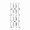 8pcs Chrome Valve Cover Hold-Down Tabs Spreader Bars Fit for