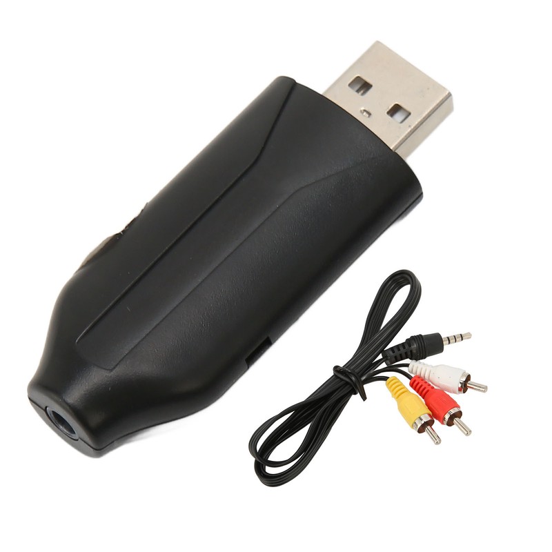 RCA Video Capture Adapter Multifunctional USB to AV Capture Card