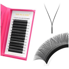 Extensiones De Pestañas Xiusuzaki Yy, Puntas Dobles, Pestaña