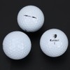 12 PCS/ Pack Dual Layer Tournament Golf Ball Training Practice