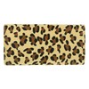 Girly Handbags Womens Frame Leopard Clutch Bag - Light Leopard