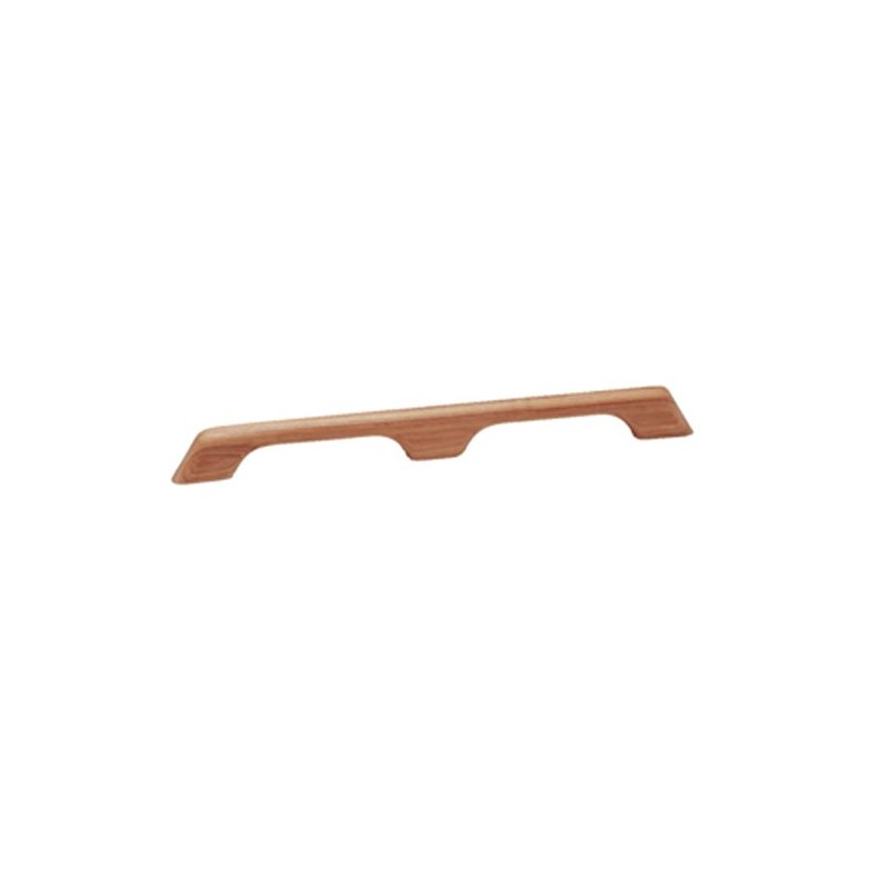 Whitecap 60102 23 Solid Teak Handrail - 2 Loops Marine