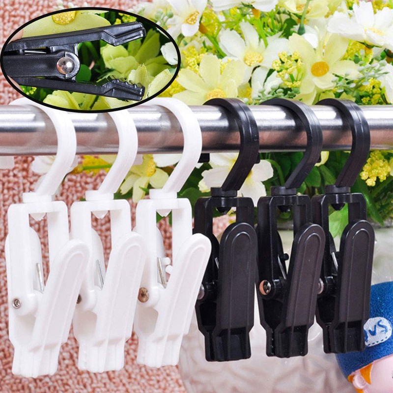 10pcs Clothespins Clips Clothespins Clips Multi Purpose Hooks Swivel Hooks
