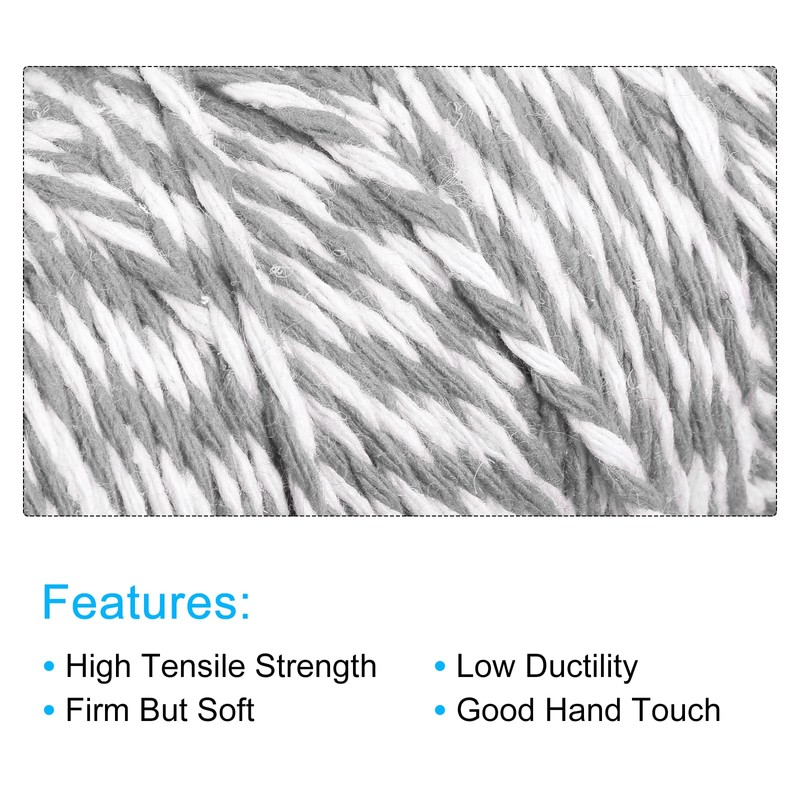 sourcing map Twine Packing String Wrapping Cotton Twine 100M/109 Yard