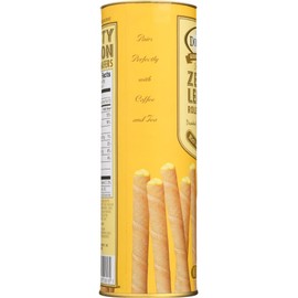 Dolcetto Lemon Rolled Wafers 3 Oz. (Pack of 12)