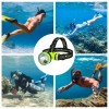 Unbranded Portable Rechargeable LED Diving Headlight Headlamp 500M Underwater Lighting