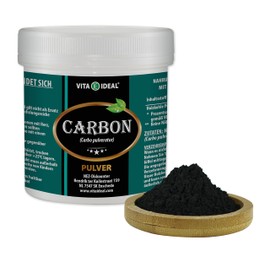 Vitaideal® Active Charcoal, Activated Carbon, 100% Pure Vegetable Powder, 100 g