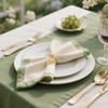 Grape Napkin Rings Set of 12 Pearl & Sparkly Rhinestone