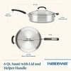Farberware Brilliance Stainless Steel Saute Pan/Jumbo Cooker with Lid and