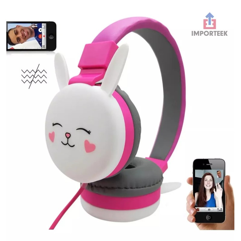 Importeek Audifonos Diadema Manos Libres Extra Bass Pc Laptop Celular