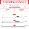 Frienda 18 Pcs Throttle Return Spring Kit Governor Link Rod