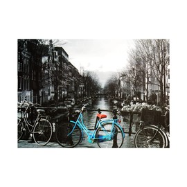 The Canal, Amsterdam 1000 Piece Puzzle for Adults & Kids | 27 x 20 Inch Jigsaw Puzzles Game with Extra Thick Pieces That Fit Together Easily | Made from Recycled Paper | Bonus Poster Included