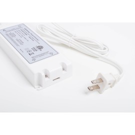 LEDupdates 12v ETL Listed Triac Dimmable Driver Transformer Constant Voltage Power Supply for LED Strip light Control by AC Wall Dimmer (12v 50w ETL Listed)