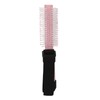 Handicapped Auxiliary Comb Portable Plastic Handle Comb Hair Brush for