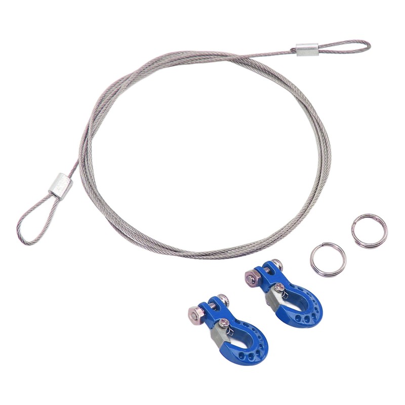 2Pcs RC Trailer Hook Aluminum Alloy Sturdy RC Climbing Car