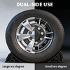 Rubber Wheel Chocks for RV Trailer Upgraded Deformable Design 2