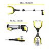 YOLOZAI 38" Extra Long Grabber Tool with 360°Rotating Anti-Slip Jaw，