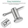 M METERXITY 10-Pack Single Hole Clevis Pins, M8 x 40mm