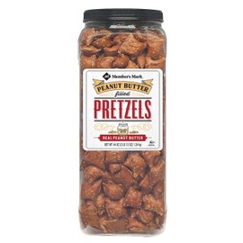 Daily Chef Peanut Butter Filled Pretzels 44oz (Pack of 3) - SET OF 2