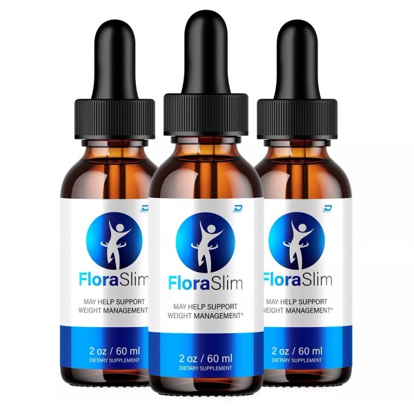 Flora Slim (3 Pack) FloraSlim Metabolism Drops-FloraSli